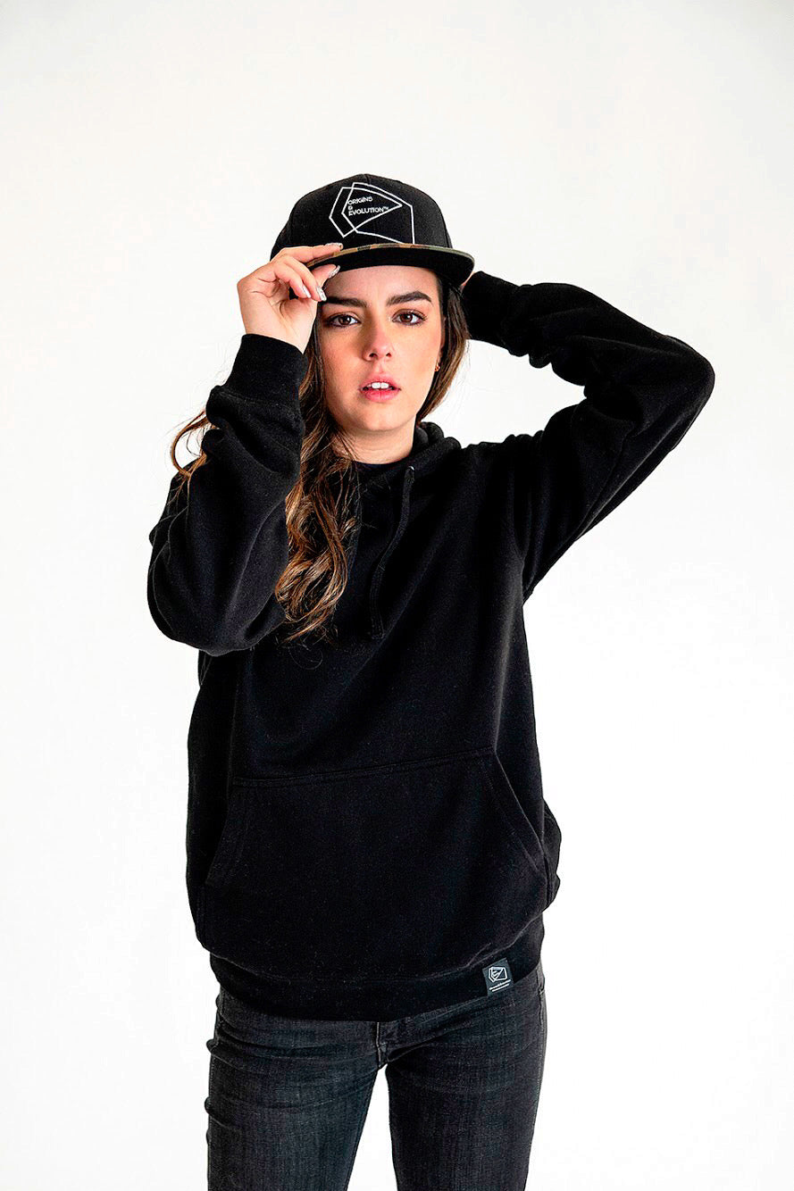 ORIGINS Hoodie. Black.