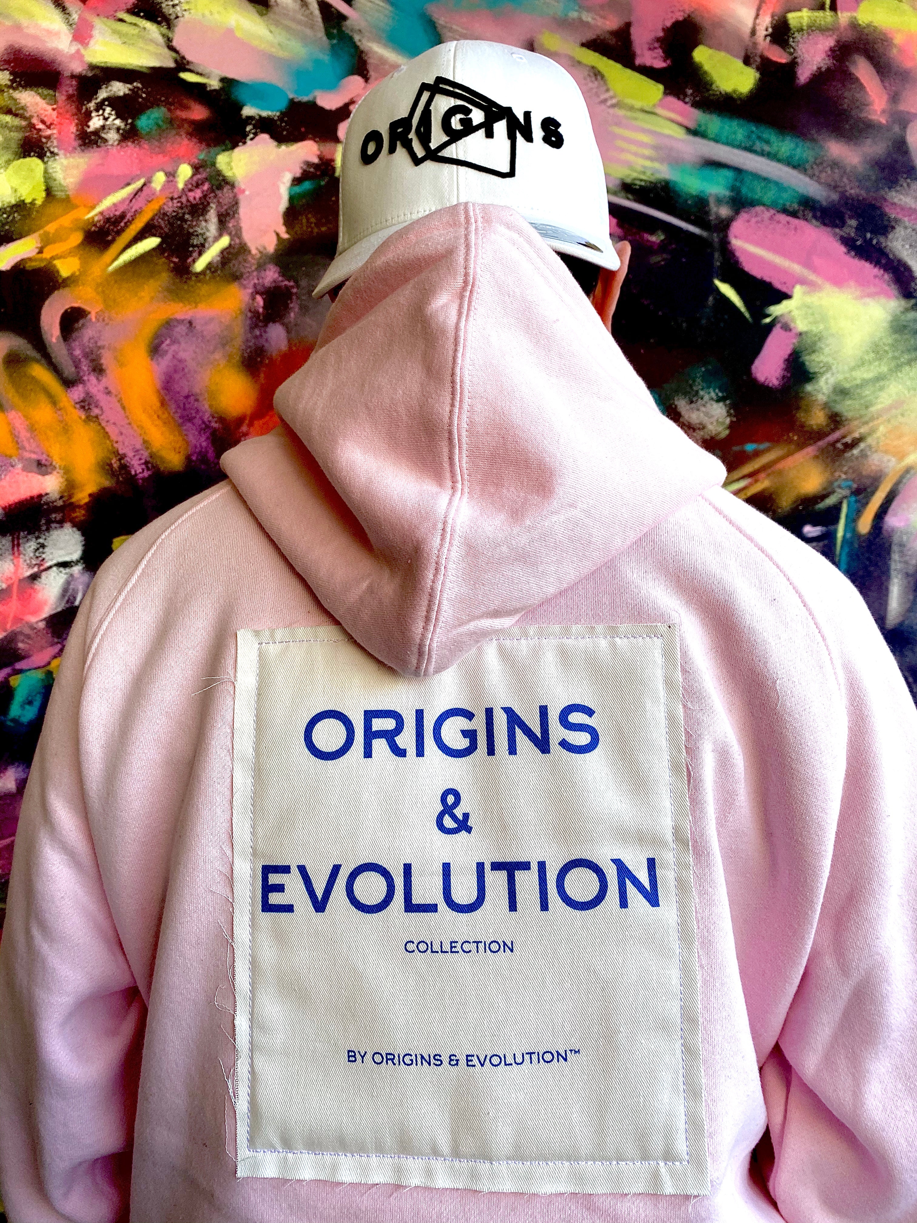 ORIGINS Hoodie. Pink.