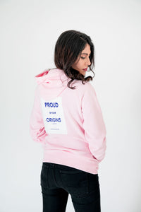 PROUD Hoodie. Pink